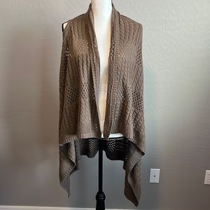 Flowy Knit Sweater Vest